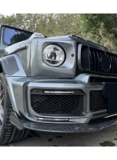 Mercedes-Benz G-Class 2018-2024 Carbonado DryCF BR-G900 Style Front Lip W464-OD-BG900-FL                                     - DRYCFW464-OD-BG900-FL - Image 6