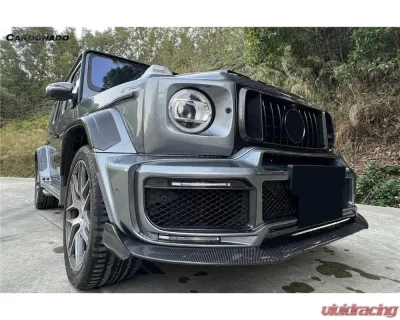 Mercedes-Benz G-Class 2018-2024 Carbonado DryCF BR-G900 Style Front Lip W464-OD-BG900-FL - DRYCFW464-OD-BG900-FL