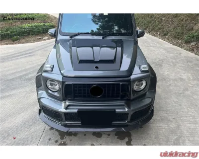 Mercedes-Benz G-Class 2018-2024 Carbonado DryCF BR-G900 Style Front Lip W464-OD-BG900-FL - DRYCFW464-OD-BG900-FL