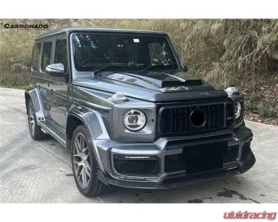 Mercedes-Benz G-Class 2018-2024 Carbonado DryCF BR-G900 Style Front Lip W464-OD-BG900-FL - DRYCFW464-OD-BG900-FL