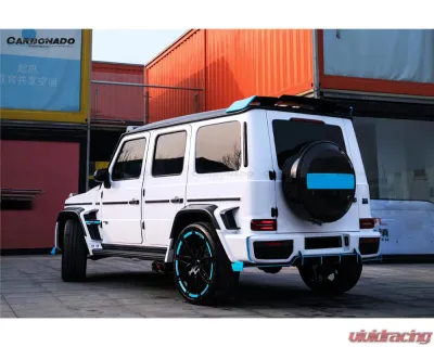 Carbonado DryFGCF BR-G900 Style Rear Roof Spoiler Mercedes-Benz G-Class 2018-2024 - DRYFGCFW464-OD-BG900-RS