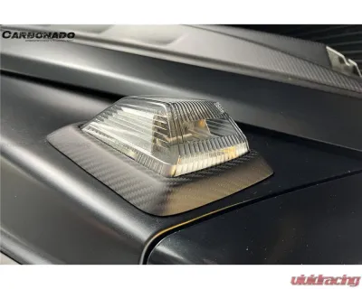 Carbonado DryFGCF BR-G900 Style Turn Lights Cover Mercedes-Benz G-Class 2018-2024 - DRYFGCFW464-OD-BG900-TLC