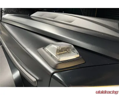 Carbonado DryFGCF BR-G900 Style Turn Lights Cover Mercedes-Benz G-Class 2018-2024 - DRYFGCFW464-OD-BG900-TLC
