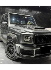 Carbonado DryFGCF BR-G900 Style Turn Lights Cover Mercedes-Benz G-Class 2018-2024                                     - DRYFGCFW464-OD-BG900-TLC - Image 15