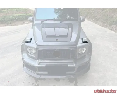 Carbonado DryFGCF BR-G900 Style Turn Lights Cover Mercedes-Benz G-Class 2018-2024 - DRYFGCFW464-OD-BG900-TLC