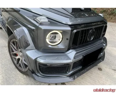 Carbonado DryFGCF BR-G900 Style Turn Lights Cover Mercedes-Benz G-Class 2018-2024 - DRYFGCFW464-OD-BG900-TLC