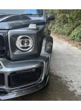 Carbonado DryFGCF BR-G900 Style Turn Lights Cover Mercedes-Benz G-Class 2018-2024                                     - DRYFGCFW464-OD-BG900-TLC - Image 8