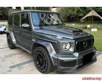 Carbonado DryFGCF BR-G900 Style Turn Lights Cover Mercedes-Benz G-Class 2018-2024 - DRYFGCFW464-OD-BG900-TLC