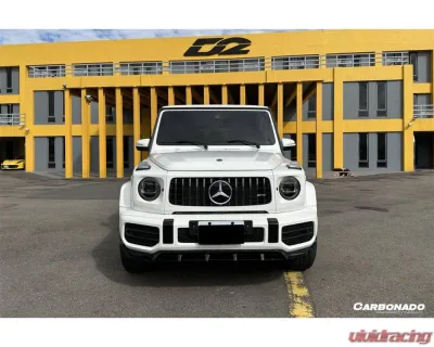 Mercedes-Benz G-Class 2018-2024 Carbonado Dry Carbon Fiber Front Lip W464-OD-TC-FL - DRYCFW464-OD-TC-FL