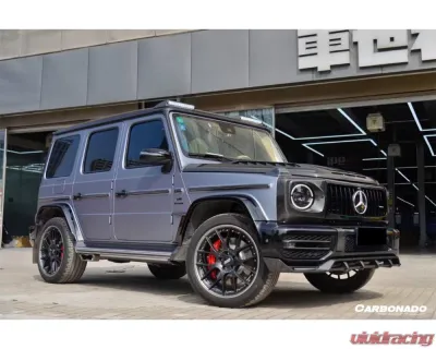 Mercedes-Benz G-Class 2018-2024 Carbonado Dry Carbon Fiber Front Lip W464-OD-TC-FL - DRYCFW464-OD-TC-FL