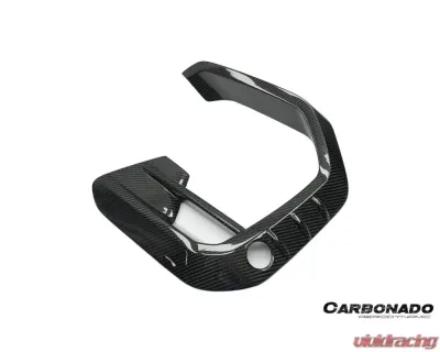 Carbonado DryCF AD Style Front Bumper Air Inlet Vent Trims BMW X6M F96 2020-2023 - DRYCFX6M-MAN-AD-FBVT