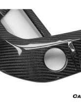 Carbonado DryCF AD Style Front Bumper Air Inlet Vent Trims BMW X6M F96 2020-2023                                     - DRYCFX6M-MAN-AD-FBVT - Image 5