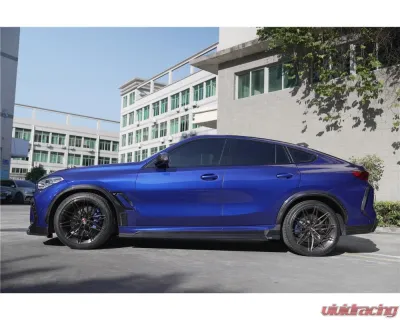 Carbonado Dry Carbon Fiber Fender Flare for BMW X6M F96 2020-2025, Part No: X6M-MAN-AD-FF - DRYCFX6M-MAN-AD-FF