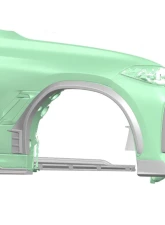 Carbonado Dry Carbon Fiber Fender Flare for BMW X6M F96 2020-2025, Part No: X6M-MAN-AD-FF                                     - DRYCFX6M-MAN-AD-FF - Image 8