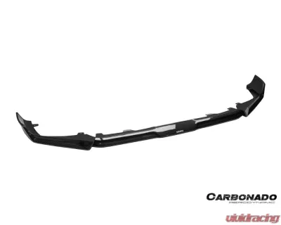 Carbonado Dry Carbon Fiber Front Lip for BMW X6M F96 2020-2023 - AD Style - DRYCFX6M-MAN-AD-FL