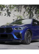 Carbonado Dry Carbon Fiber Front Lip for BMW X6M F96 2020-2023 - AD Style                                     - DRYCFX6M-MAN-AD-FL - Image 19