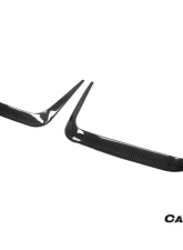 Carbonado DryCF AD Style Rear Bumper Vent Trims BMW X6M F96 | G06 X6 2020-2025                                     - DRYCFX6M-MAN-AD-RBVT - Image 4