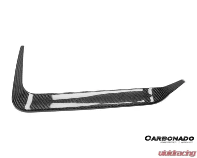 Carbonado DryCF AD Style Rear Bumper Vent Trims BMW X6M F96 | G06 X6 2020-2025 - DRYCFX6M-MAN-AD-RBVT