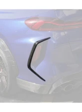 Carbonado DryCF AD Style Rear Bumper Vent Trims BMW X6M F96 | G06 X6 2020-2025                                     - DRYCFX6M-MAN-AD-RBVT - Image 10