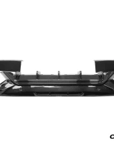 Carbonado DryCF AD Style Rear Diffuser Lip BMW X6M F96 2020-2025                                     - DRYCFX6M-MAN-AD-RD - Image 2