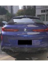 Carbonado DryCF AD Style Rear Diffuser Lip BMW X6M F96 2020-2025                                     - DRYCFX6M-MAN-AD-RD - Image 14