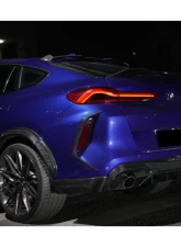 Carbonado DryCF AD Style Rear Diffuser Lip BMW X6M F96 2020-2025                                     - DRYCFX6M-MAN-AD-RD - Image 16
