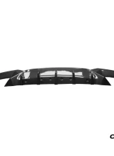 Carbonado DryCF AD Style Rear Diffuser Lip BMW X6M F96 2020-2025                                     - DRYCFX6M-MAN-AD-RD - Image 4