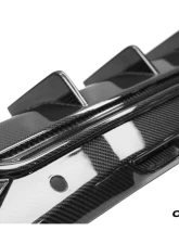 Carbonado DryCF AD Style Rear Diffuser Lip BMW X6M F96 2020-2025                                     - DRYCFX6M-MAN-AD-RD - Image 6