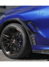Carbonado DryCF AD Style Side Skirts BMW X6M F96 2020-2025                                     - DRYCFX6M-MAN-AD-SS - Image 12