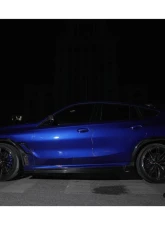 Carbonado DryCF AD Style Side Skirts BMW X6M F96 2020-2025                                     - DRYCFX6M-MAN-AD-SS - Image 19