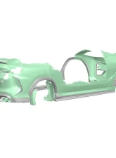 Carbonado DryCF AD Style Side Skirts BMW X6M F96 2020-2025                                     - DRYCFX6M-MAN-AD-SS - Image 10