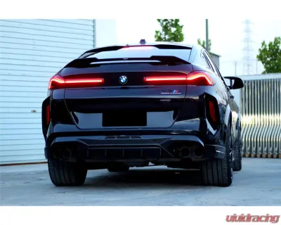 Carbonado Dry Carbon Fiber Trunk Spoiler for BMW X6M F96 | G06 X6 2020-2025 - DRYCFX6M-MAN-AD-TS