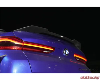 Carbonado Dry Carbon Fiber Trunk Spoiler for BMW X6M F96 | G06 X6 2020-2025 - DRYCFX6M-MAN-AD-TS