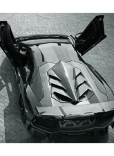 Carbonado DryDCF DM Style Engine Trunk Lamborghini Aventador 2011-2016                                     - DRYDCF5900DMC.EH - Image 14