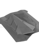 Carbonado DryDCF DM Style Engine Trunk Lamborghini Aventador 2011-2016                                     - DRYDCF5900DMC.EH - Image 6