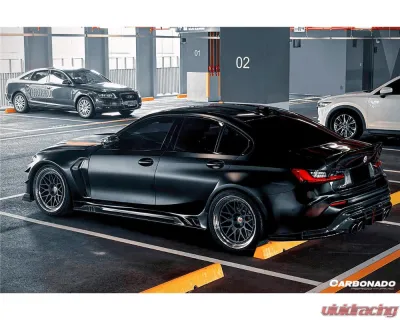 Carbonado DryDCF CS Style Trunk BMW M3 G80 2021+ - DRYDCFM4G820DCSL-T