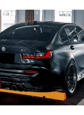 Carbonado DryDCF CS Style Trunk BMW M3 G80 2021+                                     - DRYDCFM4G820DCSL-T - Image 10