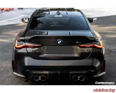 Carbonado DryDCF CS Style Trunk BMW M4 G82 2021+ - DRYDCFM4G82CS-T