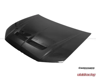 Carbonado DryDCF AD Style Hood Audi Q8 | SQ8 | RSQ8 2019-2023 - DRYDCFRSQ8-MAN-AD-H