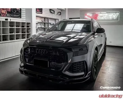 Carbonado DryDCF AD Style Hood Audi Q8 | SQ8 | RSQ8 2019-2023 - DRYDCFRSQ8-MAN-AD-H