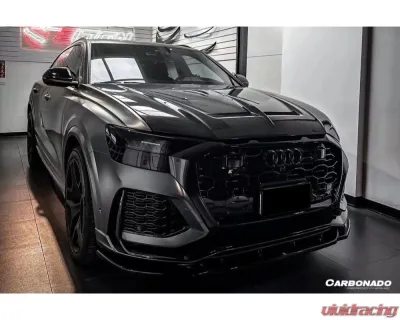 Carbonado DryDCF AD Style Hood Audi Q8 | SQ8 | RSQ8 2019-2023 - DRYDCFRSQ8-MAN-AD-H