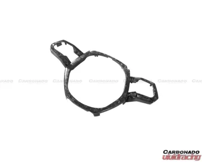 Carbonado DryFGCF OEM Style Center Steering Wheel Trim Lamborghini Huracan 2015-2019 - DRYFGCF5556OE-CSTT