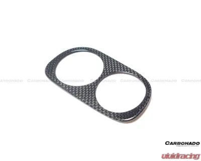 Carbonado DryFGCF OE Style Light Switch Patch Ferrari 458 Coupe | Spyder 2010-2015 - DRYFGCF9501OE.LSC