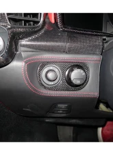 Carbonado DryFGCF OE Style Light Switch Patch Ferrari 458 Coupe | Spyder 2010-2015                                     - DRYFGCF9501OE.LSC - Image 8