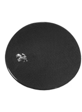 Carbonado DryFGCF OE Style Fuel Door w/ Logo Ferrari 812 2017-2023                                     - DRYFGCF9506OE-FUDR - Image 5