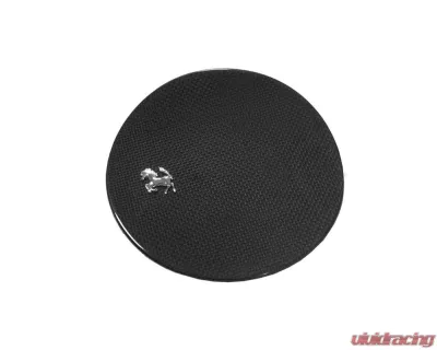 Carbonado DryFGCF OE Style Fuel Door w/ Logo Ferrari 812 2017-2023 - DRYFGCF9506OE-FUDR