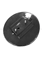Carbonado DryFGCF OE Style Fuel Door w/ Logo Ferrari 812 2017-2023                                     - DRYFGCF9506OE-FUDR - Image 5