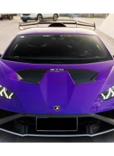 Lamborghini Huracan STO 2021-2024 Dry Carbon Fiber Down Front Lip, Part No HURACANSTO-DFL                                     - DRYFGCFHURACANSTO-DFL - Image 13