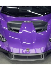 Lamborghini Huracan STO 2021-2024 Dry Carbon Fiber Down Front Lip, Part No HURACANSTO-DFL                                     - DRYFGCFHURACANSTO-DFL - Image 10