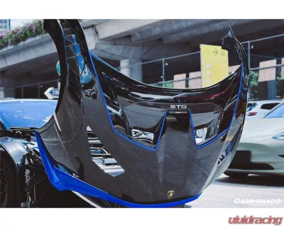 Carbonado DryFGCF Hood Vents Lamborghini Huracan?STO 2021-2024 - DRYFGCFHURACANSTO-HV